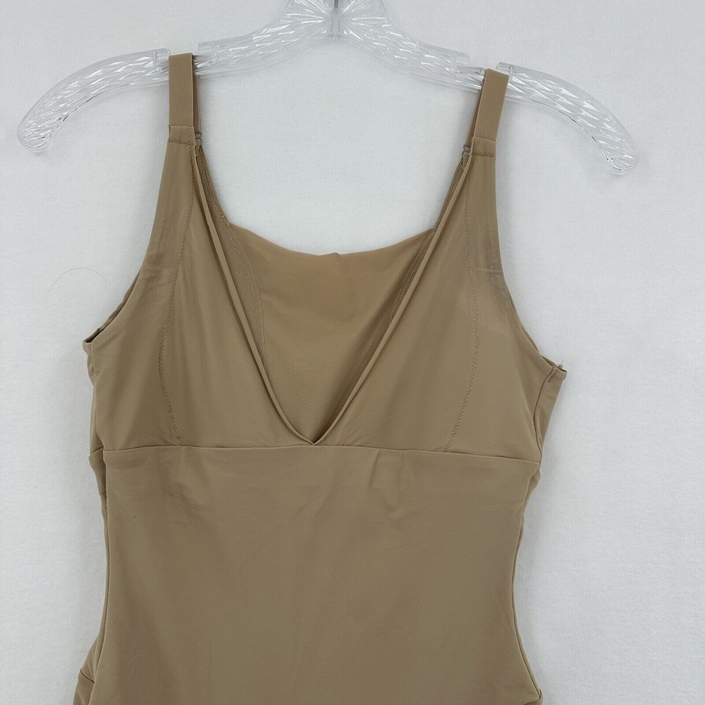 Maidenform Firm Foundations Body Shaper Romper Tan 2556 Women's Medium Shapewear - Picture 3 of 8